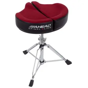 Banqueta Asiento Tipo Moto Rojo Rosca Ahead SPG-R3