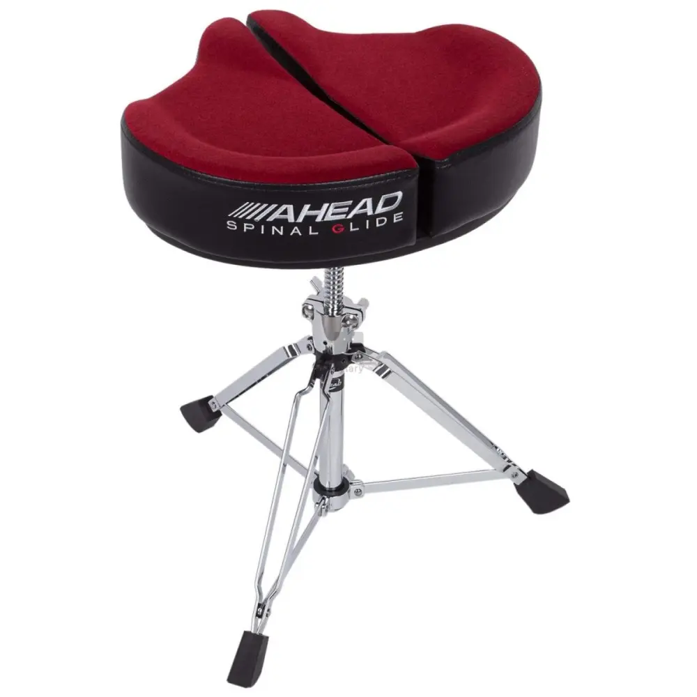 Banqueta Asiento Tipo Moto Rojo Rosca Ahead SPG-R3