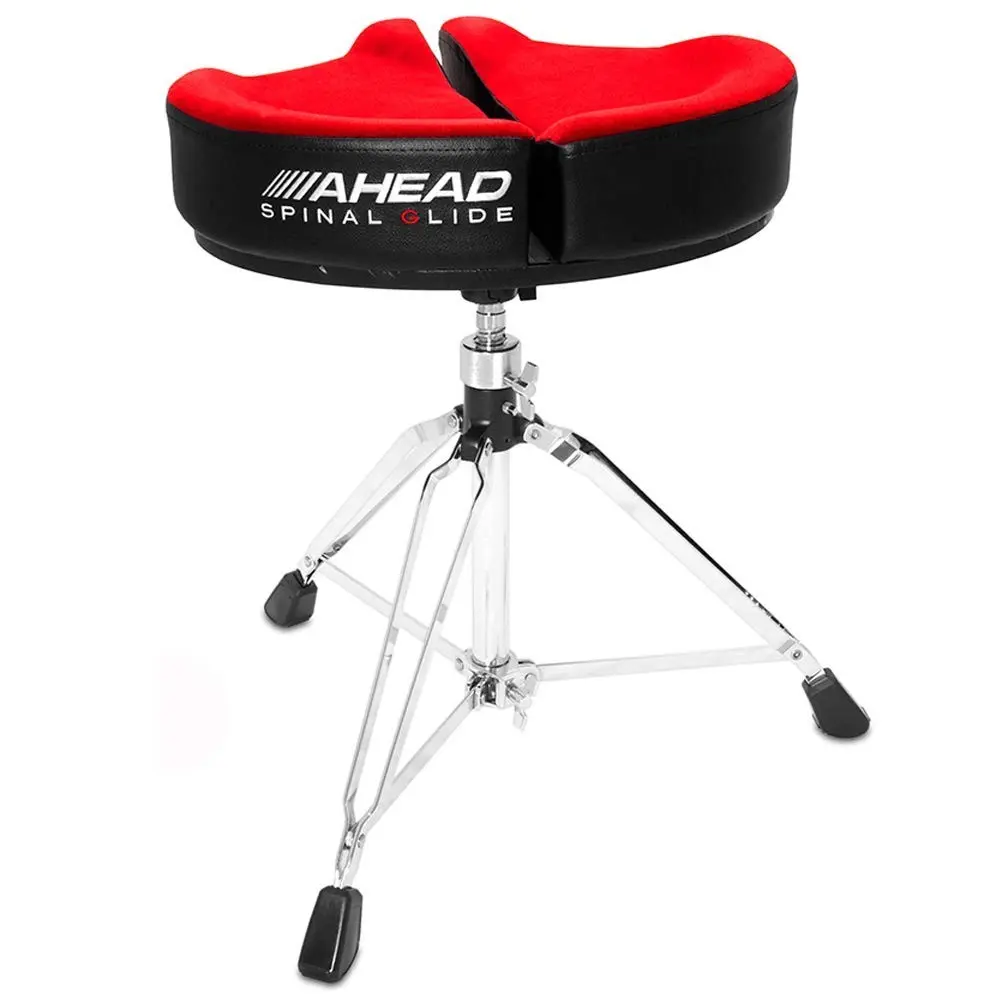 Banqueta Asiento Tipo Moto Rojo Rosca Ahead SPG-R3
