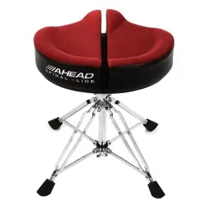Banqueta Asiento Tipo Moto Rosca Rojo Ahead SPG-R