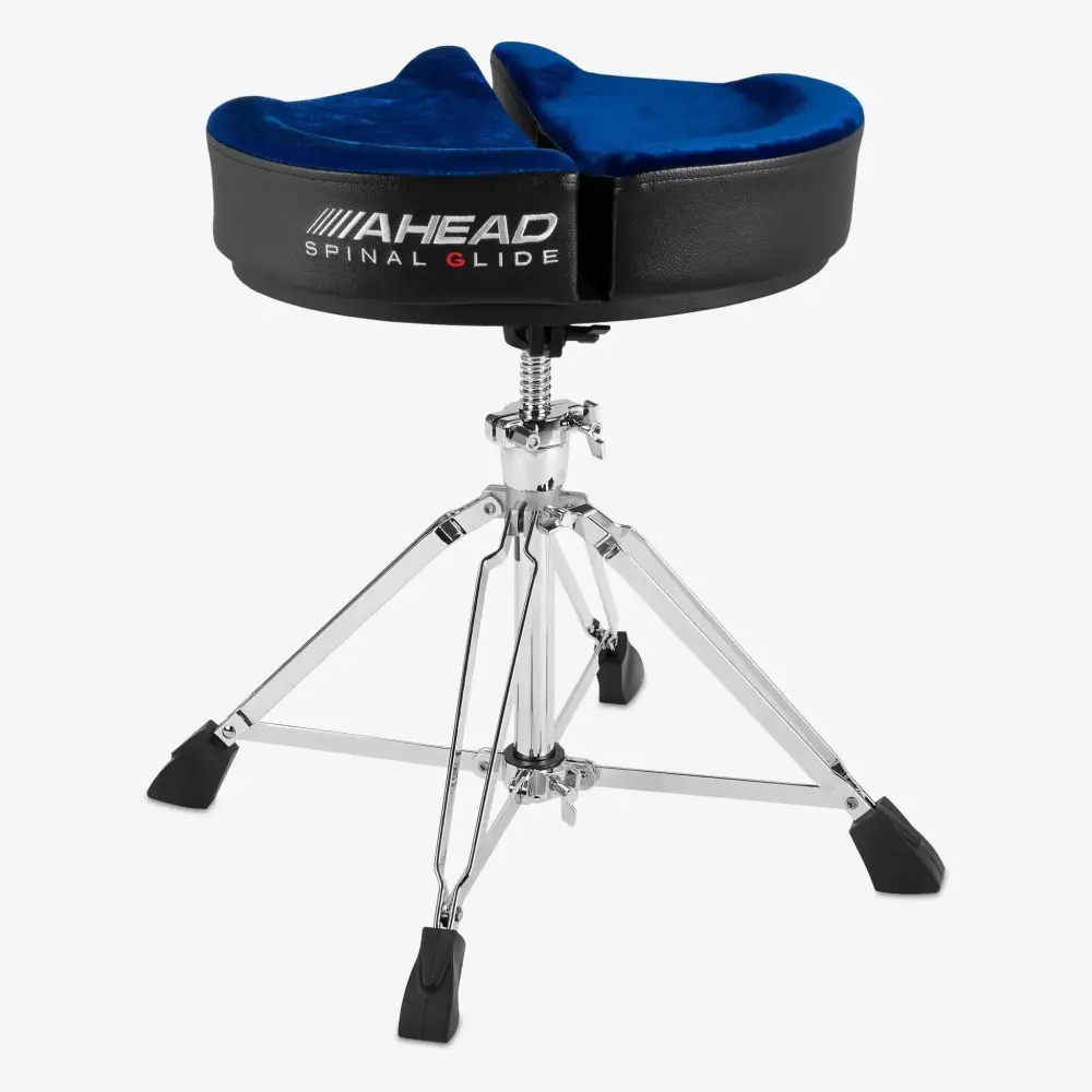Banqueta Asiento Tipo Moto 4 Patas Rosca Ahead SPG-BLU