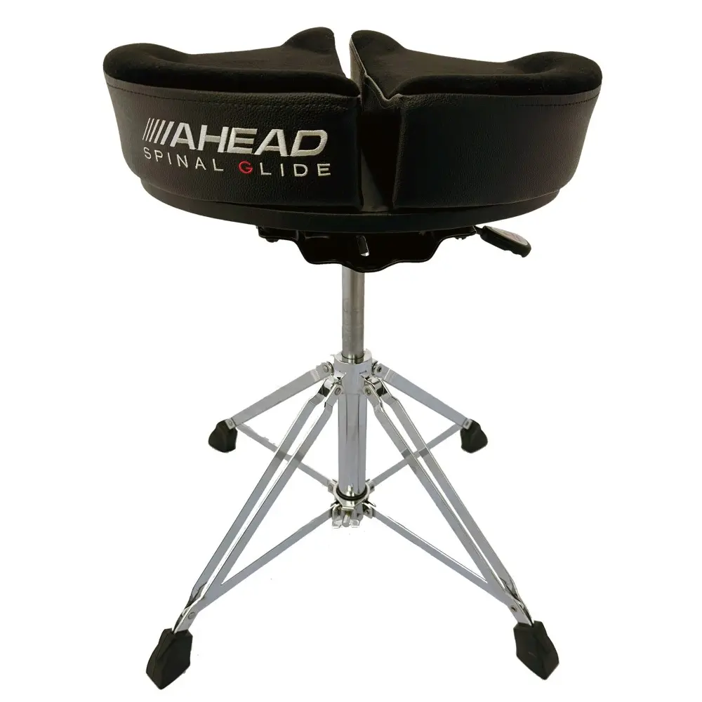 Banqueta Asiento Tipo Moto Rosca 4 Patas Ahead SPG-BL