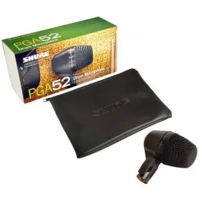 SHURE PGA52-LC Microfono Dinamico Cardiode para Bombo