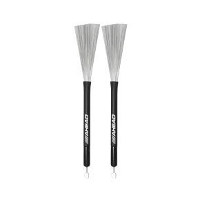 Palillos Escobilla Metalica Punta Nylon Ahead SBW