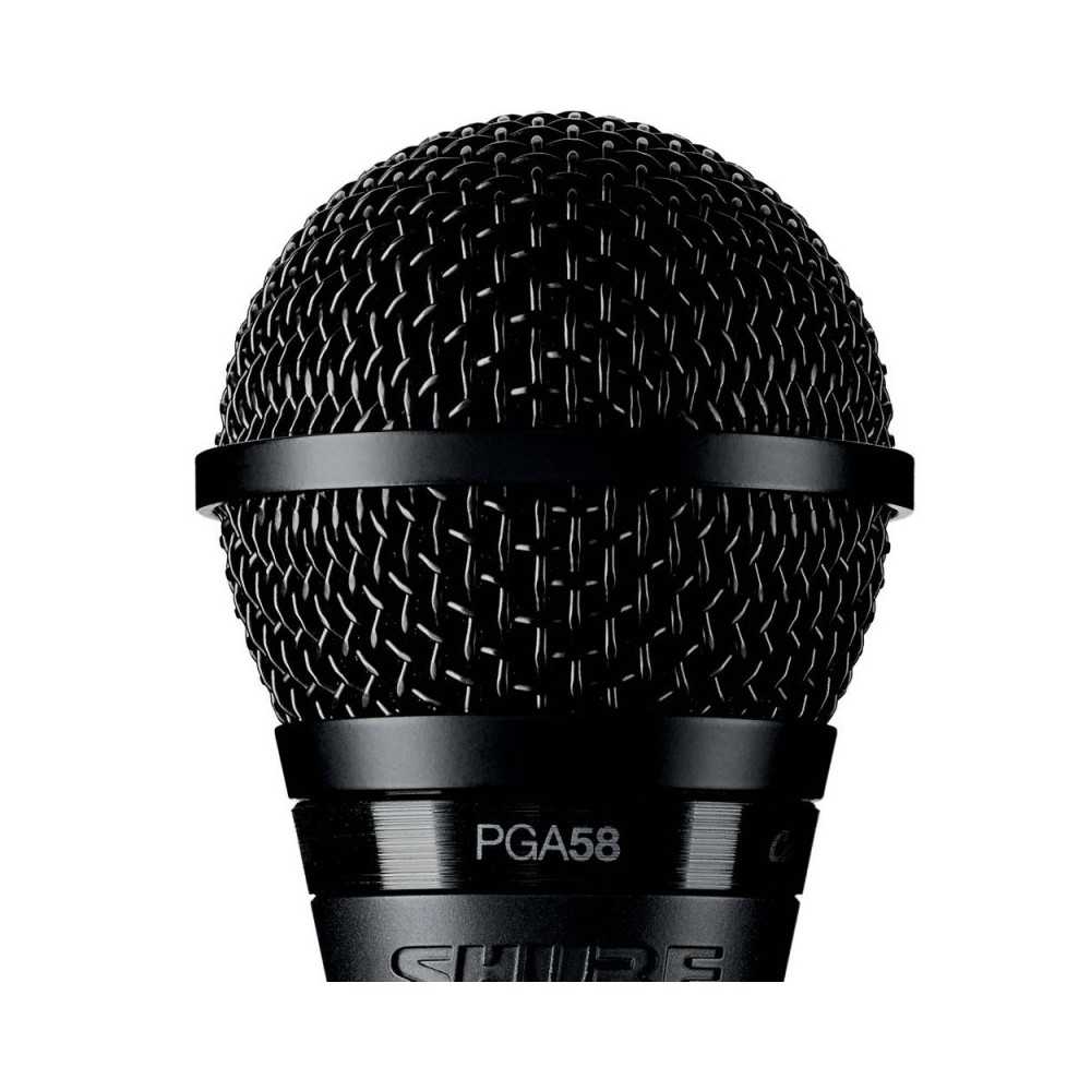 Shure PGA58-QTR Microfono Dinamico Cardiode para Voces con Swicht