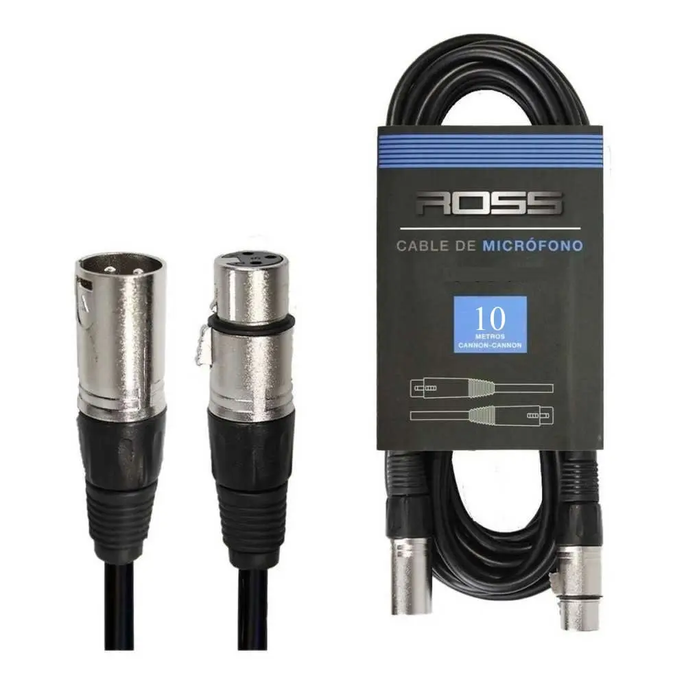 Cable Canon Canon 10 Metros ROSS C-CC-10M XLR XLR