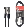 Cable Stagg XLR XLR 10 metros Canon Canon Fichas Metálicas
