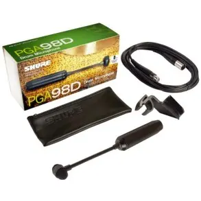 Shure PGA98D-XLR Microfono Condenser Cardiode para Bateria