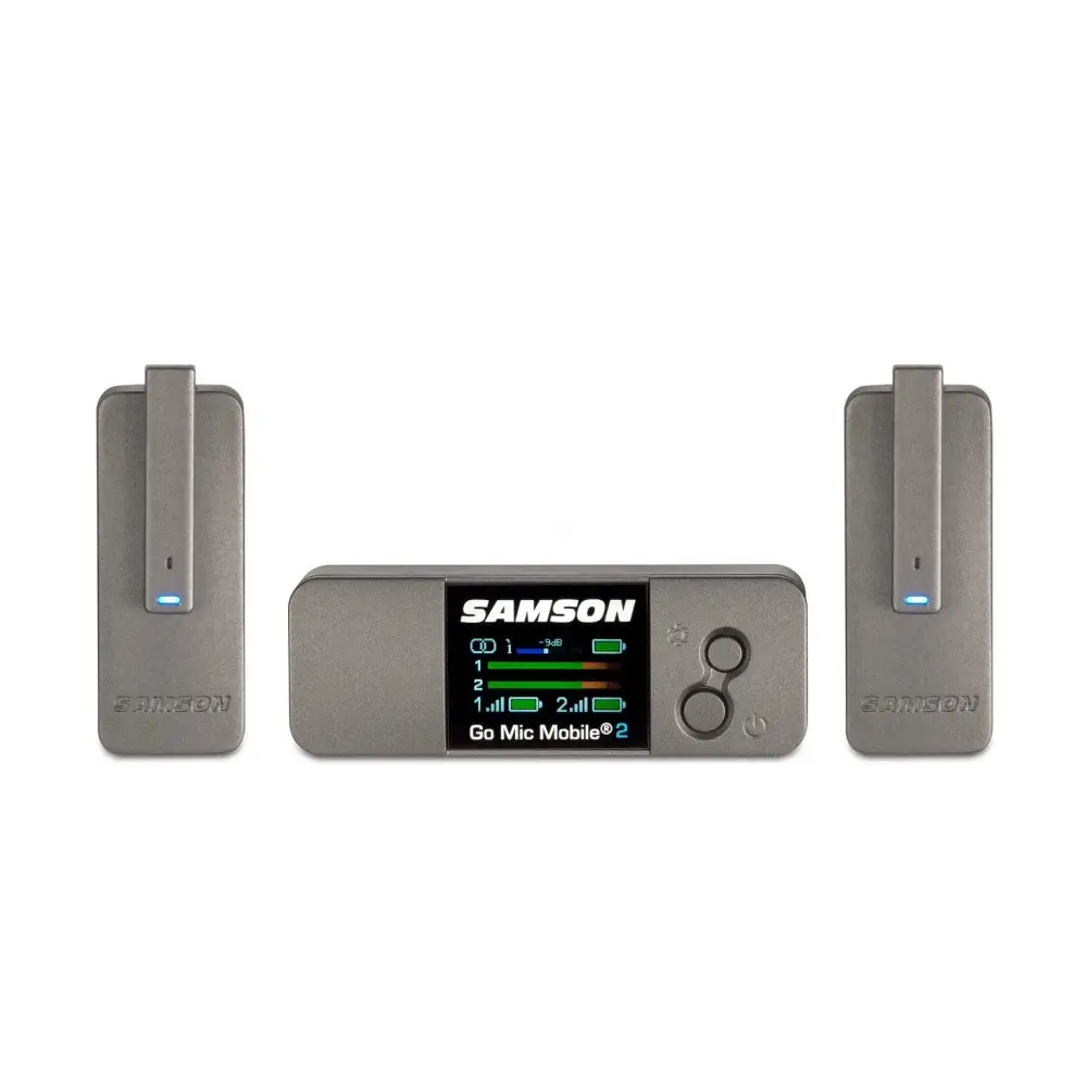 Sistema Inalambrico Microfono Para Celulares SAMSON GMM2