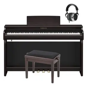 Piano Digital Con Mueble y Banqueta Marron Yamaha CLP835R Clavinova Bluetooth