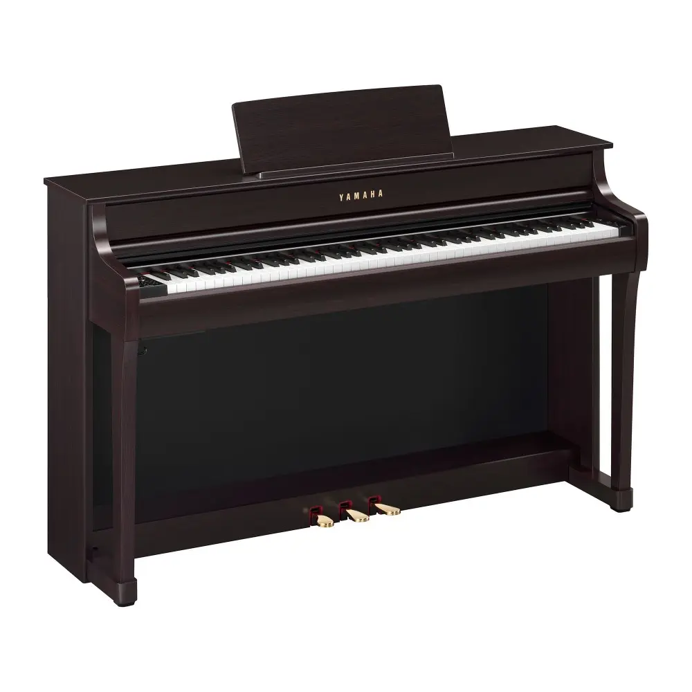 Piano Digital Con Mueble y Banqueta Marron Yamaha CLP835R Clavinova Bluetooth