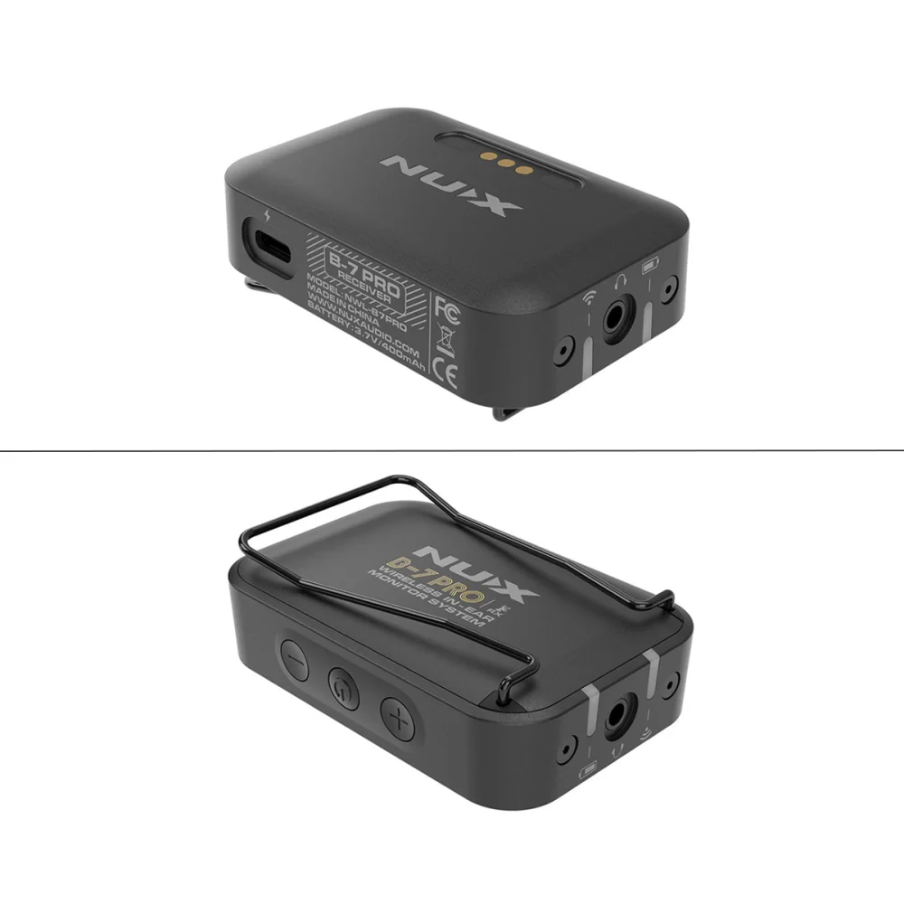 Sistema de Monitoreo Inalambrico Nux B-7 PRO Recargable Stereo