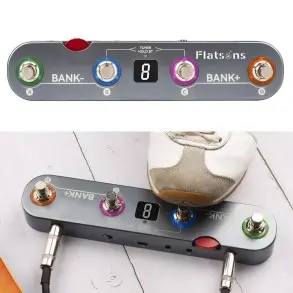 Pedalera Multiefecto Recargable Portatil Flatsons KE1