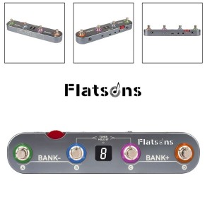Pedalera Multiefecto Recargable Portatil Flatsons KE1