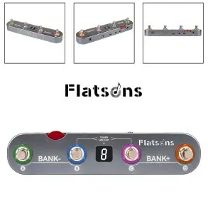 Pedalera Multiefecto Recargable Portatil Flatsons KE1