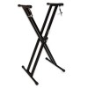 Soporte de Tijera Teclado Patas Dobles Leonard LNDST2
