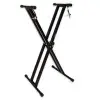 Soporte de Tijera Teclado Patas Dobles Leonard LNDST2