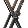 Soporte de Tijera Teclado Patas Dobles Leonard LNDST2