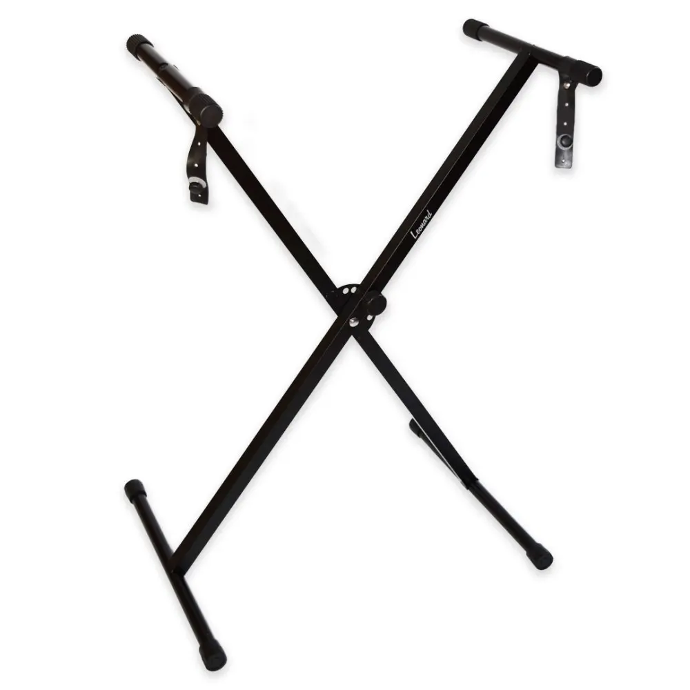 Soporte de Tijera Teclado Patas Simples Leonard LNDST1