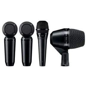 Shure PGASTUDIOKIT4 - Set de Microfonos para Bateria