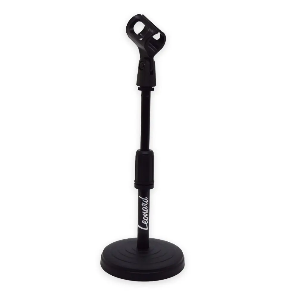 Soporte de Microfono de Mesa Leonard LNDSMM
