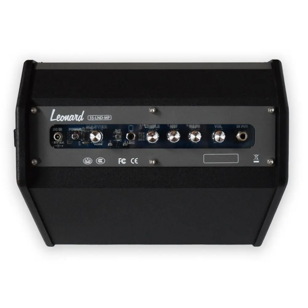 Amplificador Bateria Teclado Bajo con Bluetooth Leonard 30W 35LNDMP