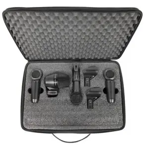 Shure PGASTUDIOKIT4 - Set de Microfonos para Bateria