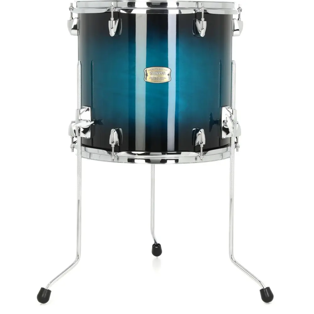 Batería Acustica 5 Cuerpos Bombo 22" Yamaha Stage Custom Deep Blue Sunburst