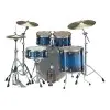 Batería Acustica 5 Cuerpos Bombo 22" Yamaha Stage Custom Deep Blue Sunburst