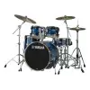 Batería Acustica 5 Cuerpos Bombo 22" Yamaha Stage Custom Deep Blue Sunburst
