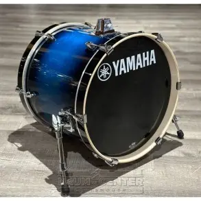 Batería Acustica 5 Cuerpos Bombo 22" Yamaha Stage Custom Deep Blue Sunburst