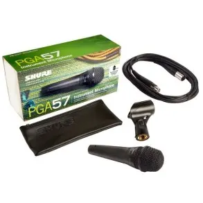Shure PGA57-XLR Microfono Dinamico Cardiode para Instrumentos
