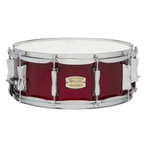 Bateria Yamaha Stage Custom Birch 5 Cuerpos Color Cranberry Red Bombo 22x17