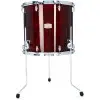 Bateria Yamaha Stage Custom Birch 5 Cuerpos Color Cranberry Red Bombo 22x17