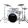 Bateria Yamaha Stage Custom Birch 5 Cuerpos Color Pure White Bombo 20x17