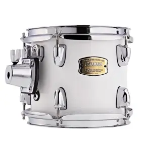 Bateria Yamaha Stage Custom Birch 5 Cuerpos Color Pure White Bombo 20x17
