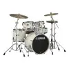 Bateria Yamaha Stage Custom Birch 5 Cuerpos Color Classic White Bombo 20X17
