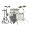 Bateria Yamaha Stage Custom Birch 5 Cuerpos Color Classic White Bombo 20X17