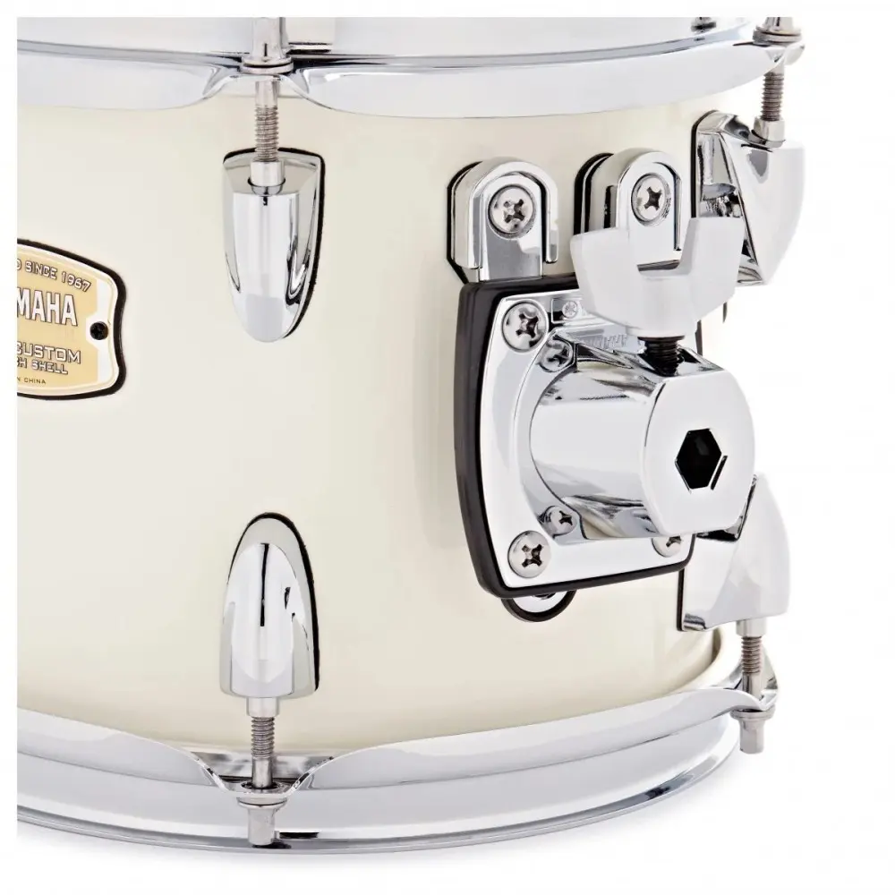 Bateria Yamaha Stage Custom Birch 5 Cuerpos Color Classic White Bombo 20X17