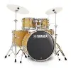 Bateria Yamaha Stage Custom Birch 5 Cuerpos Color Natural Bombo 20x17