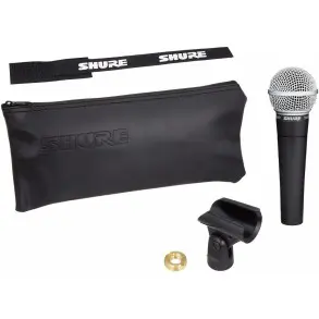 Shure SM58-LC Microfono Dinámico Vocal Cardioide para Voces