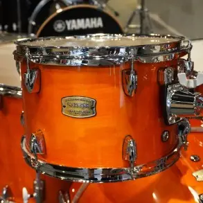 Bateria Yamaha Stage Custom Birch 5 Cuerpos Color Honey Amber Bombo 22x17