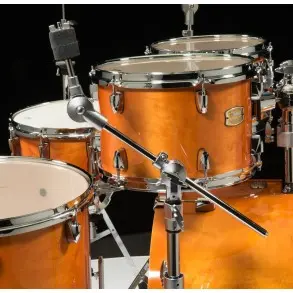 Bateria Yamaha Stage Custom Birch 5 Cuerpos Color Honey Amber Bombo 22x17