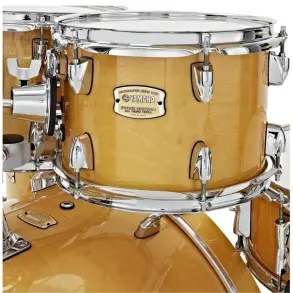Bateria Yamaha Stage Custom Birch 5 Cuerpos Color Natural Bombo 22x17