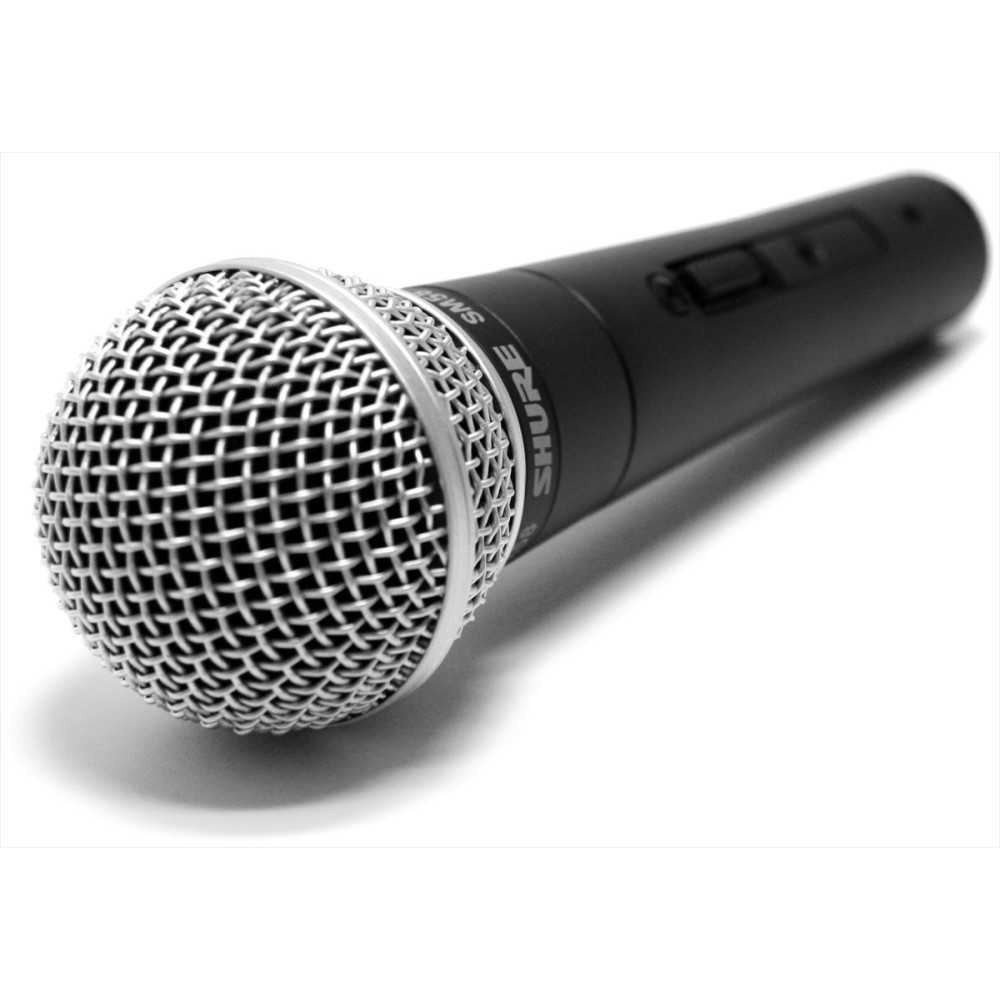 Shure SM58-LC Microfono Dinámico Vocal Cardioide para Voces