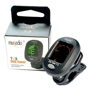 Afinador Clip Musedo T3 Para Instrumentos De Cuerda Tipo Pinza
