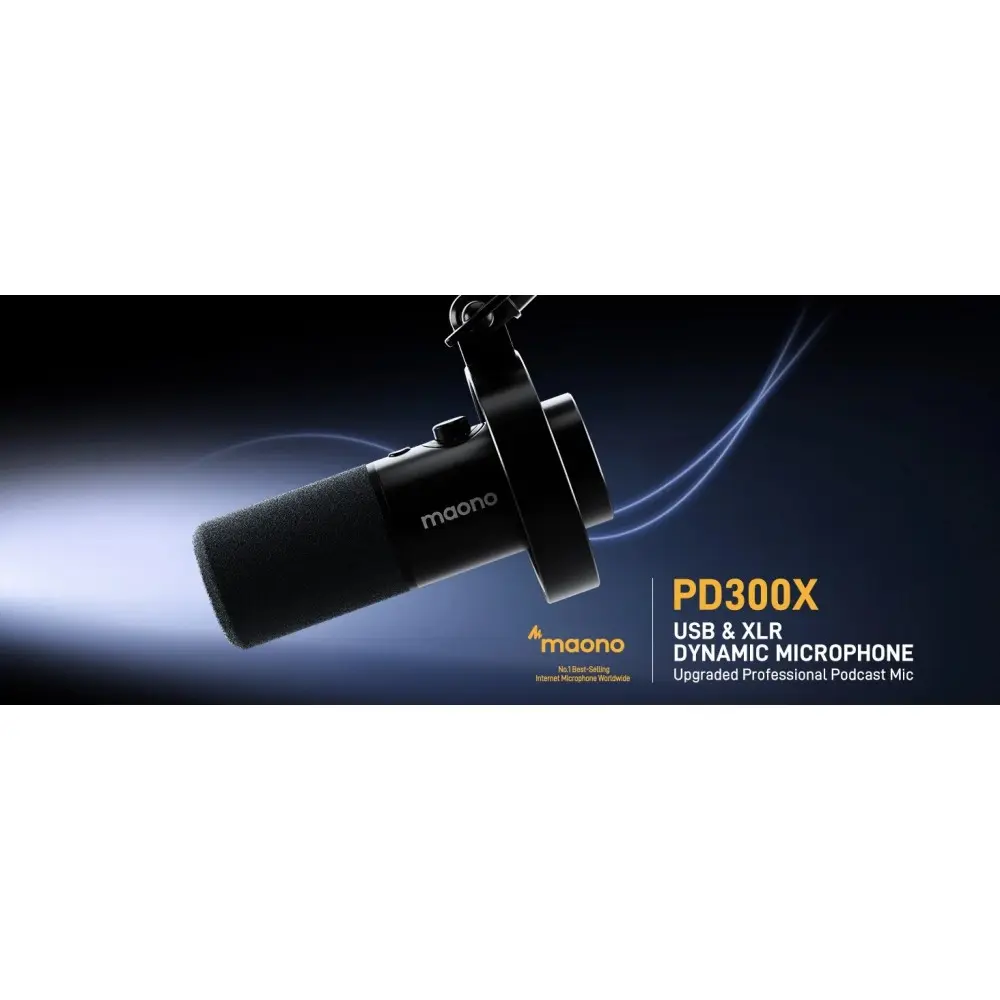 Microfono Dinamico Podcast Maono PD300X