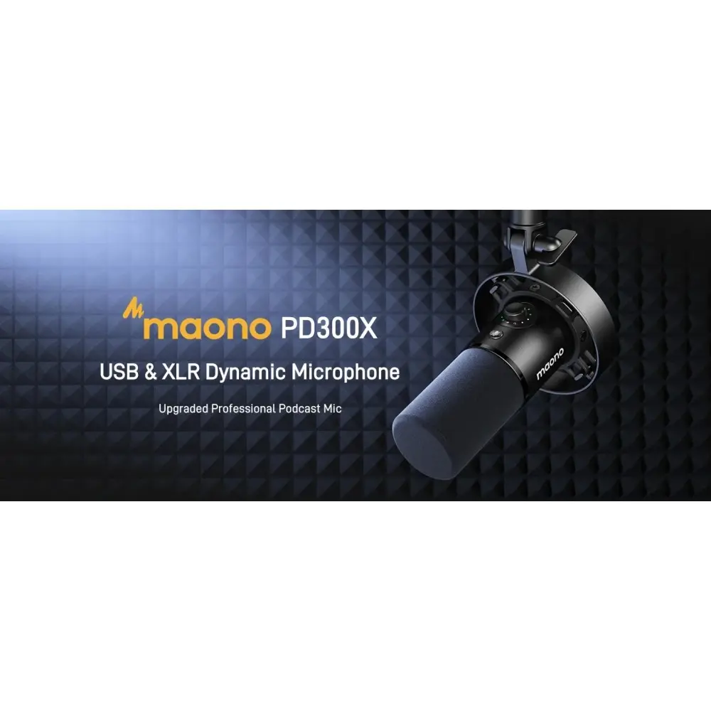 Microfono Dinamico Podcast Maono PD300X
