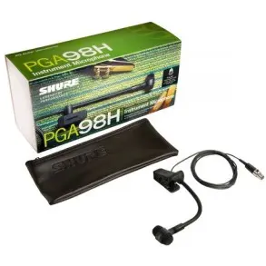 Shure PGA98H-TQG Microfono Condenser Cardiode para Instrumentos