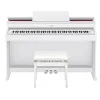 Piano Digital Casio AP470 CELVIANO 88 Teclas De Marfil Acción Martillo USB Color Blanco
